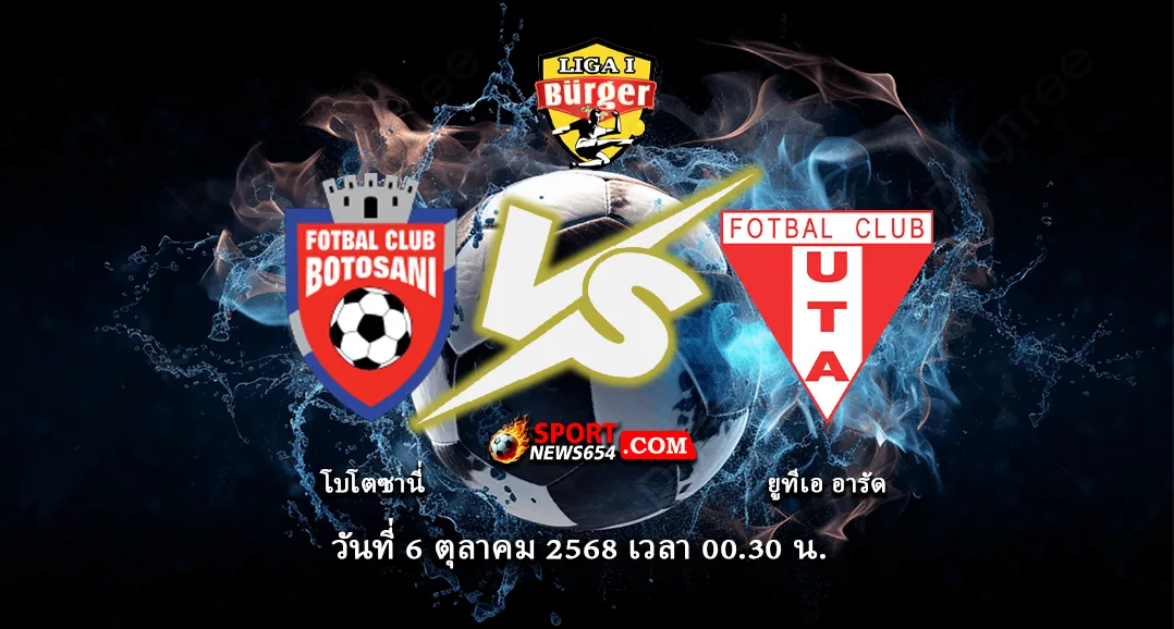 โบโตซานี่ -vs- ยูทีเอ อารัด